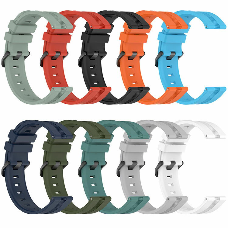 Amazfit GTR mini バンド ベルト シリコン バンド幅 20mm 交換リストバンド/交換バンド/交換ベルト おすすめ アマズフィット GTR ミニ ソフトバンド