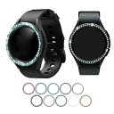 Galaxy Watch 6 Classic ベゼルリング 保護カバー ベゼルリングフレーム かわいい/きらきら ラインストーン エレガント プラスチック 取付簡単 粘着式 ギャラクシーウォッチ6 クラシック 43/47mm スタイリッシュ スマートウォッチアクセサリー おすすめ(2)