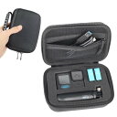 GoPro Hero 12 Black ケース HERO11/10/9 カバー かばん 手提げ ポーチ ポータブル 硬質EVAポーチ ウレタンフォームカット くりぬき カットスポンジ 耐衝撃 ゴープロ ヒーロー12 ブラック 保護ケース 収納バッグ 収納ケース 衝撃吸収 カバー ケース キャリングケース(2)