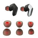 Sony INZONE Buds スポーツヘッドフォン 3セット (L+S+M) 合計6枚入 ワイヤレスイヤホンカバー イヤーピース ソフト パッド シンプル ...