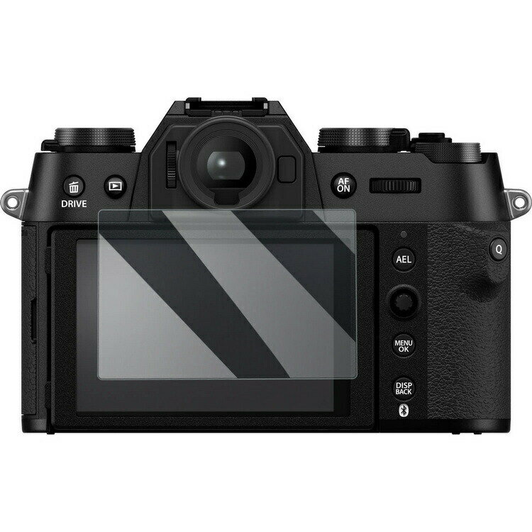FUJIFILM X-T50 強化ガラス 液晶保護フィルム ガラスフィルム 2枚入り 液晶保護 フィルム 硬度9H 画面保護 フジフィルム X-T50 傷つき防止 傷防止 保護ガラス おすすめ 保護シール