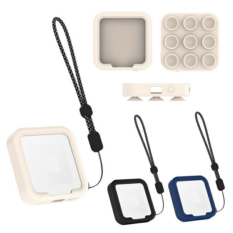 Square リーダー(第2世代) ケース シリコン シンプル ストラップ付き 保護カバー タッチ決済端末機 お..