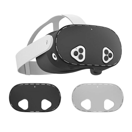 Meta Quest 3s ケース カバー シリコン 保護ケース/カバー メタ クエスト3s VR・MRヘッドセット 耐衝撃ケース/カバー ソフトケース Meta Quest 3s ケース カバー シリコン 保護ケース/カバー メタ クエスト3s VR・MRヘッドセット 耐衝撃ケース/カバー ソフトケース