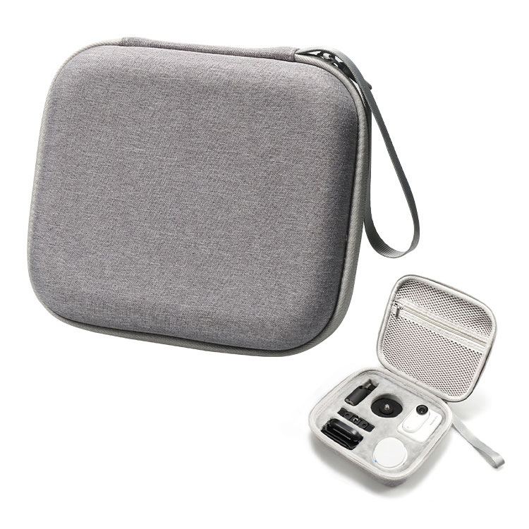 Insta360 GO 3S 専用ケース カバー 耐衝撃 ストラップ付き 収納ケースカバー 専用スロット収納 ポーチ ポータブル EVAポーチケース インスタ360 ゴー 3S キャリング ケース/カバー