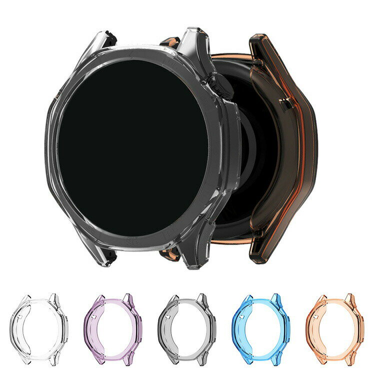 HUAWEI WATCH GT5 ケース GT 5 Pro カバー クリアケース 保護ケース/カバー TPU 耐衝撃ケース/カバー ソフトケース ファーウェイウォッチ GT 5 / GT 5 プロ 41mm / 42mm / 46mm