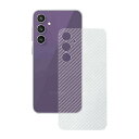 Galaxy S24 FE フィルム 背面保護フィルム カーボン調 半透明 2枚入り 背面保護 バックフィルム かっこいい Samsung サムスン ギャラクシー S24 FE おすすめ おしゃれ アンドロイド 背面保護ステッカー