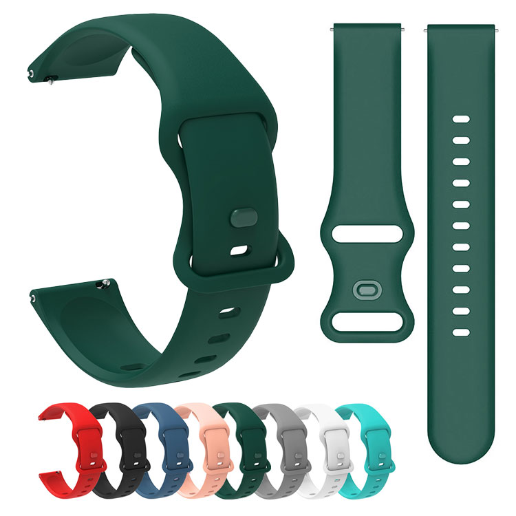 Amazfit Active 2 バンド ベルト シリコン バンド幅 20mm 交換リストバンド/交換バンド/交換ベルト おすすめ ソフトバンド シリコンバンド アマズフィット アクティブ2