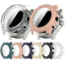 Ticwatch Atlas ケース カバー 液晶面強化ガラス 全面保護 液晶保護ケース 単色/クリア フィルム一体 ハードケース モブボイ(2)