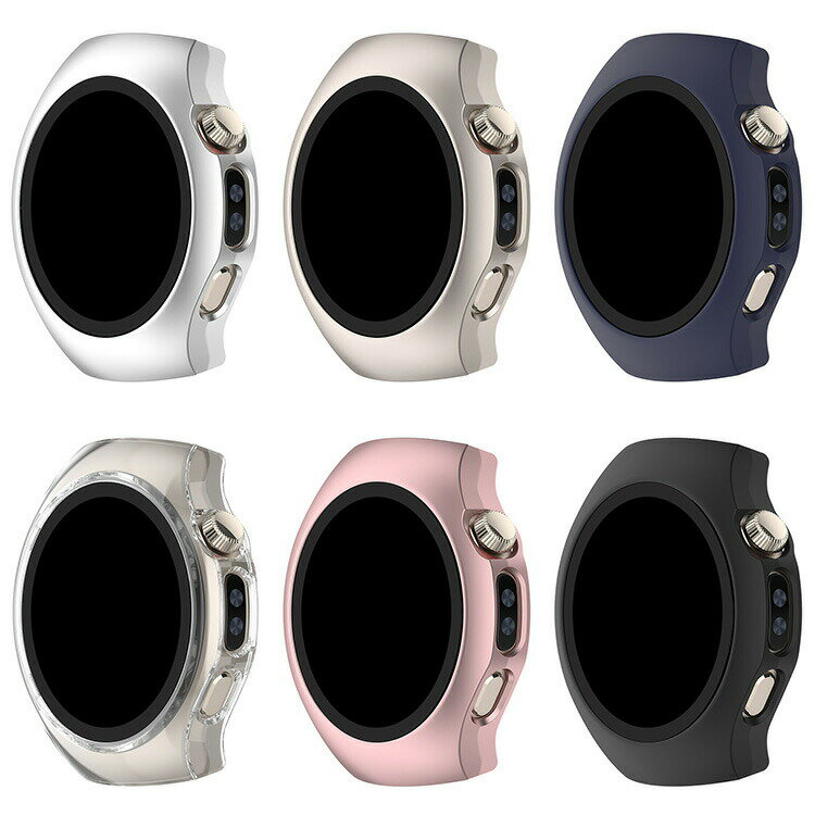 HUAWEI WATCH 5 ケース WATCH5 耐衝撃 カバー 保護ケース/カバー ファーウェイウォッチ5 42mm/46mm 耐衝撃ケース/カバー 単色/クリア ハードケース おすすめ