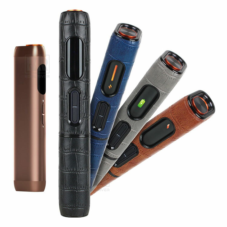 glo Hilo ケース カバー PUレザー クロコダイル調 収納 電子たばこ 電子タバコ アイコスカバー 保護ケース BAT グロー ヒーロ 充電対応 持ち運び便利 簡単取り出しケース