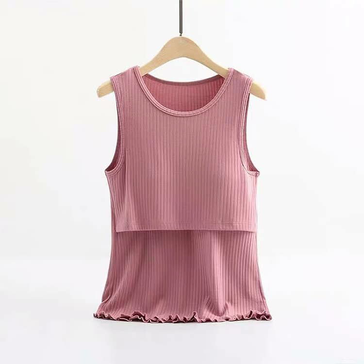 キャミソール 授乳ブラタンクトップ カップ付き 授乳ブラタンクトップ 下着 ママ ...