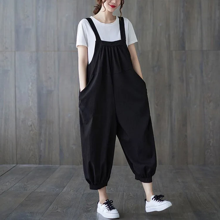 送料無料 サロペット オールインワン レディース パンツ サルエルパンツ バルーンパンツ ボトムス オーバーオール 着痩せ 大人 可愛い きれいめ ゆったり 薄手 お洒落 春 夏 秋 カジュアル M L XL 2XL