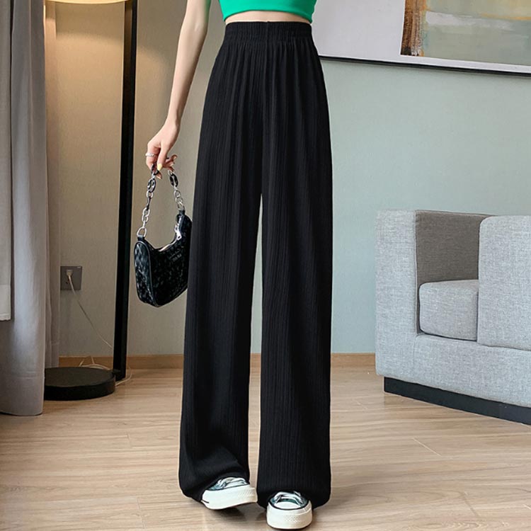 ワイドパンツ レディース ゆったり 涼しい ボトムス ロング丈 ひんやり リラックス...