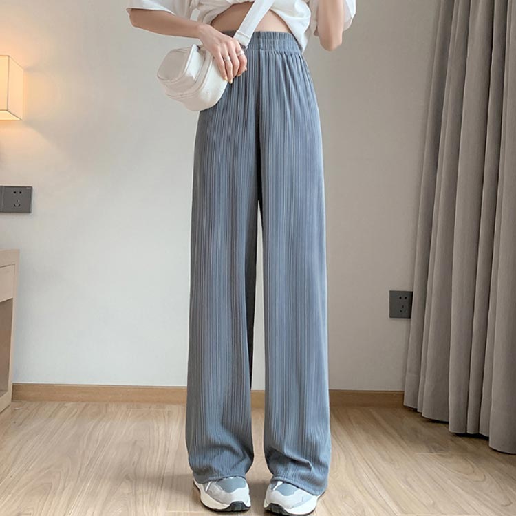 ワイドパンツ レディース ゆったり 涼しい ボトムス ロング丈 ひんやり リラックス...
