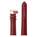 腕時計 ベルト 本革 カーフスキン 20mm クロノグラフ スポーティ Diloy P338エリート ボルドー
