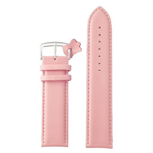 腕時計 ベルト ロングサイズ 本革 24mm レザー バンド Diloy 302エッセンシャル ライトピンク 腕時計 ベルト ロングサイズ 本革 24mm レザー バンド Diloy 302エッセンシャル ライトピンク