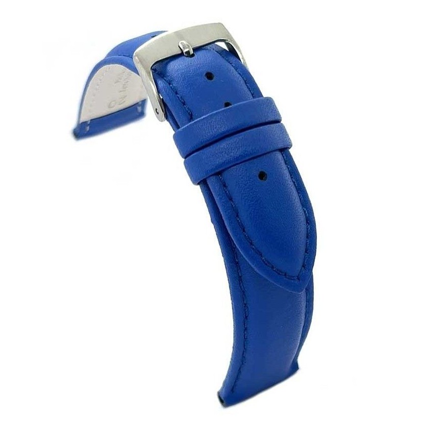 1982年創業、スペインの時計ベルトブランド、Diloy(ディロイ)です。 ヨーロッパデザインとスペインらしい色づかいが特徴の交換用ベルトです。 *当店はDiloyブランド正規取扱店です。 特徴: どんな時計にも合う定番モデルです。Diloy売り上げNo2の人気モデル。 常に肌に接する部分は耐アレルギー加工した素材を使用しています。 補強: バックル部分と時計を固定する穴部分に 高耐久性の薄いナイロン繊維を内張に入れました。 デザインを損なわず、ベルトが破断することを防いでいます。 Diloyの細やかな配慮が嬉しいです。 仕様: ・表面: なめらかな牛革 ・裏面: 牛革(耐アレルギー加工済) ・バックル: ステンレス(SUS304) ・厚さ: 5mm ・長さ: 115x75mm *尾錠に商品タグの革が付いている場合がありますので、ハサミ等でカットしてご使用ください。 *画像は20mmの商品です。 *裏面の色は入荷時期により異なります。