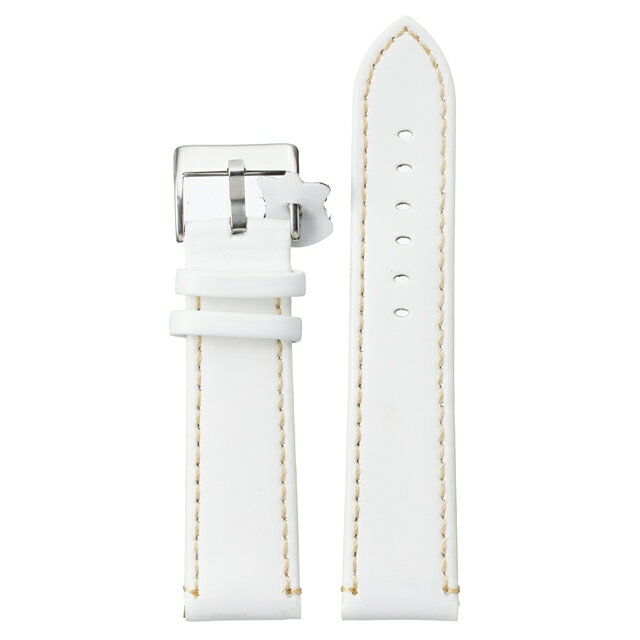 1982年創業、スペインの時計ベルトブランド、Diloy(ディロイ)です。 ヨーロッパデザインとスペインらしい色づかいが特徴の交換用ベルトです。 *当店はDiloyブランド正規取扱店です。 特徴: 滑らかな仕上がりのスムースレザーを使用しています。 質感、発色、ステッチが上質なストラップは 牛革を使用し、触ると柔らかく心地よいです。 バックルにはヨーロッパの規制を遵守したステンレス鋼を使用。 補強: バックル部分と時計を固定する穴部分に高耐久性の薄いナイロン繊維を内張に入れました。 デザインを損なわず、ベルトが破断することを防いでいます。 Diloyの細やかな配慮が嬉しいです。 仕様: ・表面: 牛革 ・裏面: 牛革(耐アレルギー加工済) ・バックル: ステンレス(SUS304) ・厚さ: 4mm ・長さ: 115x75mm *尾錠に商品タグの革が付いている場合がありますので、ハサミ等でカットしてご使用ください。 *モニタ、画面によって商品画像が実際の色と異なる場合があります。