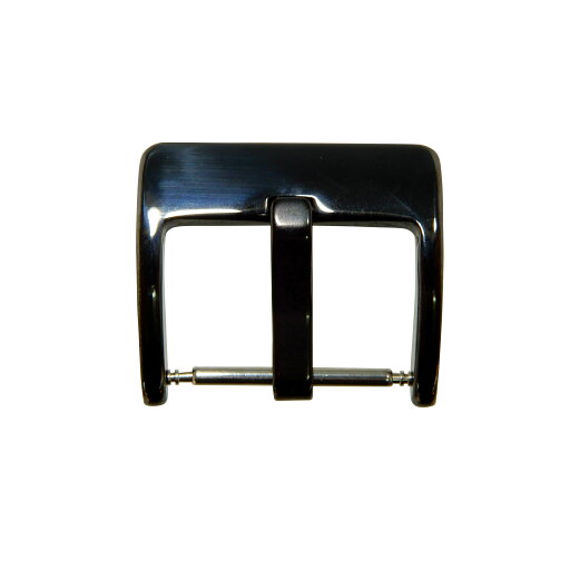 Diloy 尾錠 抗アレルギー加工 バックル 腕時計 ブラック 22mm Diloy 尾錠 抗アレルギー加工 バックル 腕時計 ブラック 22mm