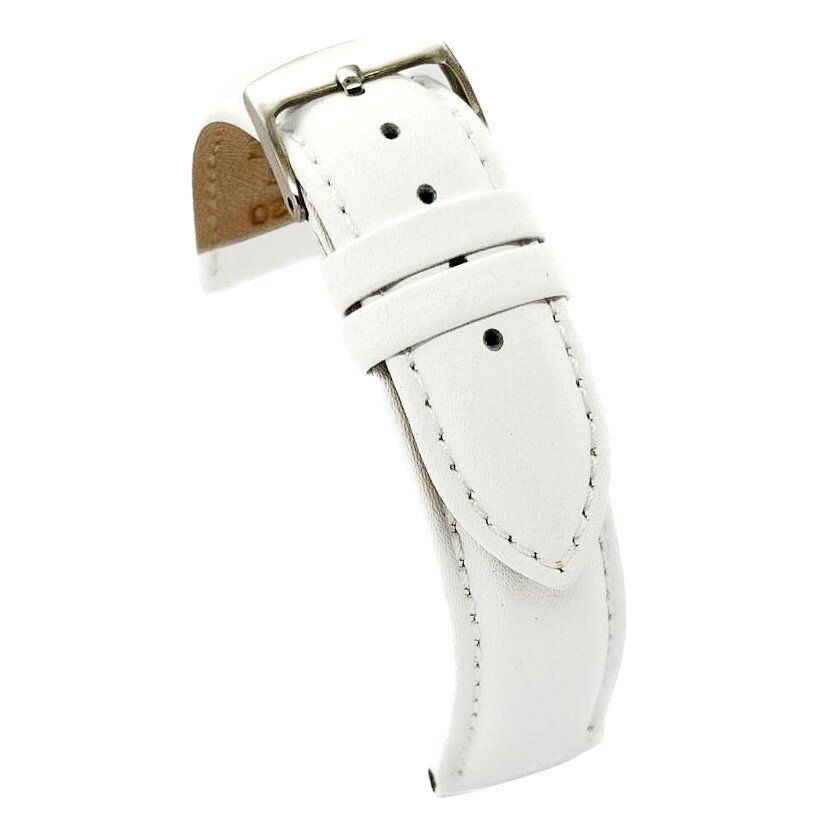 1982年創業、スペインの時計ベルトブランド、Diloy(ディロイ)です。 ヨーロッパデザインとスペインらしい色づかいが特徴の交換用ベルトです。 *当店はDiloyブランド正規取扱店です。 特徴: どんな時計にも合う定番モデルです。Diloy売り上げNo2の人気モデル。 常に肌に接する部分は耐アレルギー加工した素材を使用しています。 補強: バックル部分と時計を固定する穴部分に 高耐久性の薄いナイロン繊維を内張に入れました。 デザインを損なわず、ベルトが破断することを防いでいます。 Diloyの細やかな配慮が嬉しいです。 仕様: ・表面: なめらかな牛革 ・裏面: 牛革(耐アレルギー加工済) ・バックル: ステンレス(SUS304) ・厚さ: 5mm ・長さ: 115x75mm *尾錠に商品タグの革が付いている場合がありますので、ハサミ等でカットしてご使用ください。 *画像は20mmの商品です。 *裏面の色は入荷時期により異なります。