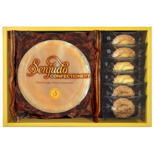 【ポイント5倍】Senjudo チーズケーキ＆クッキーセレクション【結婚内祝い 新築内祝い 入学内祝い 出産内祝い 内祝い お祝い お祝い返し 出産祝い お返し 返礼 快気祝】【お菓子 人気 スイーツ 洋菓子 焼き菓子】【御歳暮 お歳暮 寒中御見舞】【送料無料 送料込み】