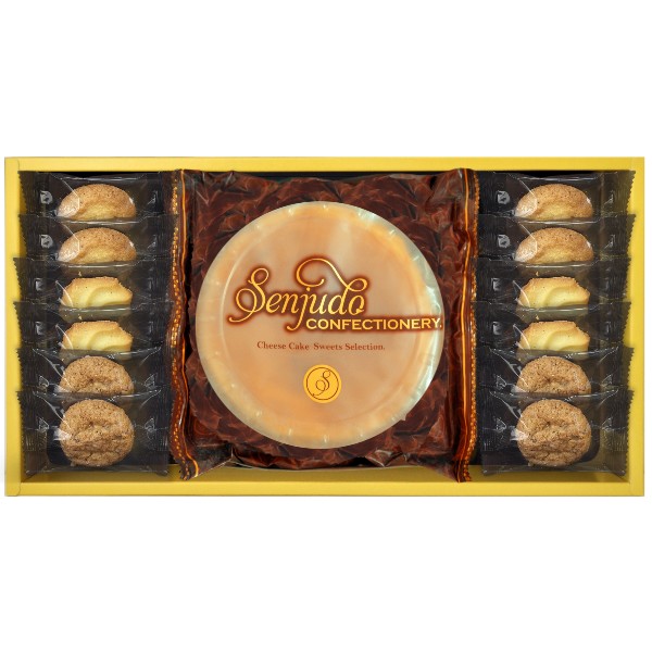 【ポイント5倍】Senjudo チーズケーキ＆クッキーセレクション【結婚内祝い 新築内祝い 入学内祝い 出産内祝い 内祝い お祝い お祝い返し ギフト 出産祝い お返し 返礼 快気祝 御挨拶】【アジェール】【御歳暮 お歳暮 寒中御見舞】【送料無料 送料込み】
