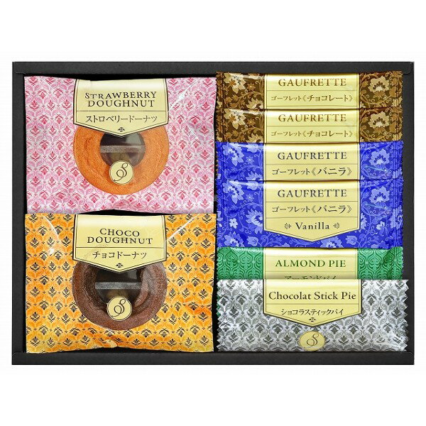 樂天商城 - 【ポイント15倍】Senjudou ゴーフレット＆焼ドーナツギフトセット【出産内祝い 内祝い お祝い お祝い返し ギフト 出産祝い お返し 返礼】【結婚内祝い 新築内祝い 入学内祝い 快気祝い】【アジェール】【洋菓子 スイーツ 人気 お菓子 焼き菓子】【送料無料 送料込み】