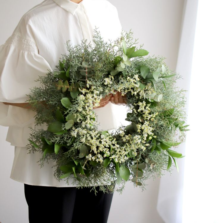 Flower Arrangements - 【限定5点のみ】森の香りのグリーンリース