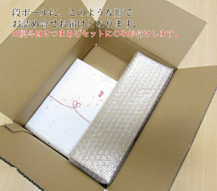 送料無料 ギフト さつま揚げ 鹿児島 焼酎と枝豆入り2段セット ネット限定 さつまあげの揚立屋