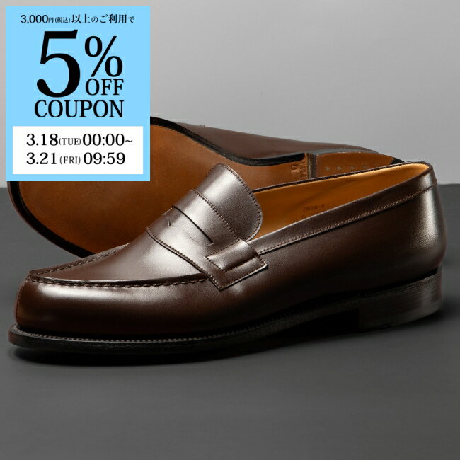 ウィズD ジェイエムウエストン/J.M.WESTON シューズ メンズ LOAFER #180 DARK BROWN ローファー 11411541801FD-0001