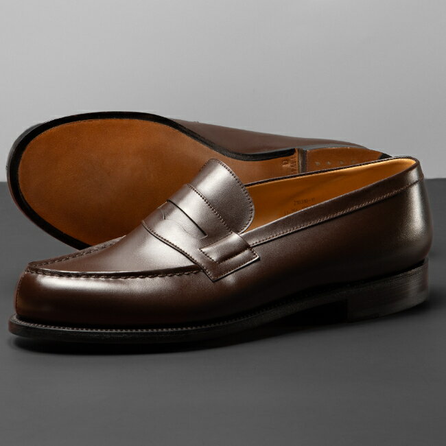 ウィズD ジェイエムウエストン/J.M.WESTON シューズ メンズ LOAFER #180 DARK BROWN ローファー 11411541801FD-0001