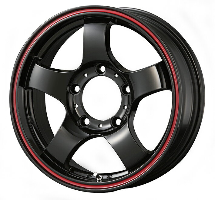 【4本】JB-LANDER ジムニー専用16x5.5J 5H/PCD139.7inset+22 hub109φブラック 1台分