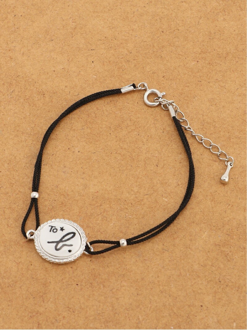 To b. by agnes b./(W)WR41 ブレスレット To b. by agnes b. アニエスベー アクセサリー ブレスレット ブラック ホワイト ピンク レッド オレンジ パープル ブルー グリーン[Rakuten Fashion]