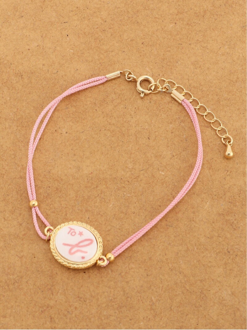 To b. by agnes b./(W)WR41 ブレスレット To b. by agnes b. アニエスベー アクセサリー ブレスレット ブラック ホワイト ピンク レッド オレンジ パープル ブルー グリーン[Rakuten Fashion]