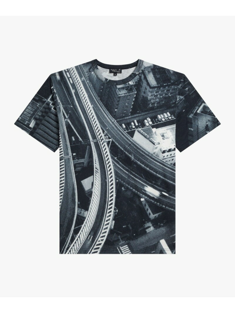 樂天商城 - メンズ フォトプリント コットン 半袖 Tシャツ 