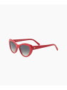 【SALE/73%OFF】LU02 SUNGLASSES SCARLET サングラス agnes b. FEMME アニエスベー ファッション雑貨 サングラス ...