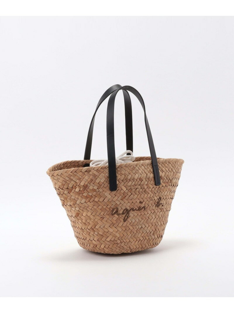 WEB スペシャル かごバッグ QAX01-01 agnes b. VOYAGE アニエスベー バッグ かごバ...