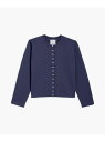 アニエスベー カーディガン レディース M001 CARDIGAN カーディガンプレッション agnes b. FEMME アニエスベー トップス カーディガン ネイビー【送料無料】[Rakuten Fashion]