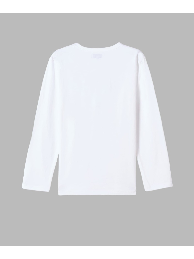 ロゴプリント コットン 長袖 Tシャツ Cool agnes b. FEMME アニエスベー トップス カットソー・Tシャツ ホワイト【送料無料】[Rakuten Fashion]
