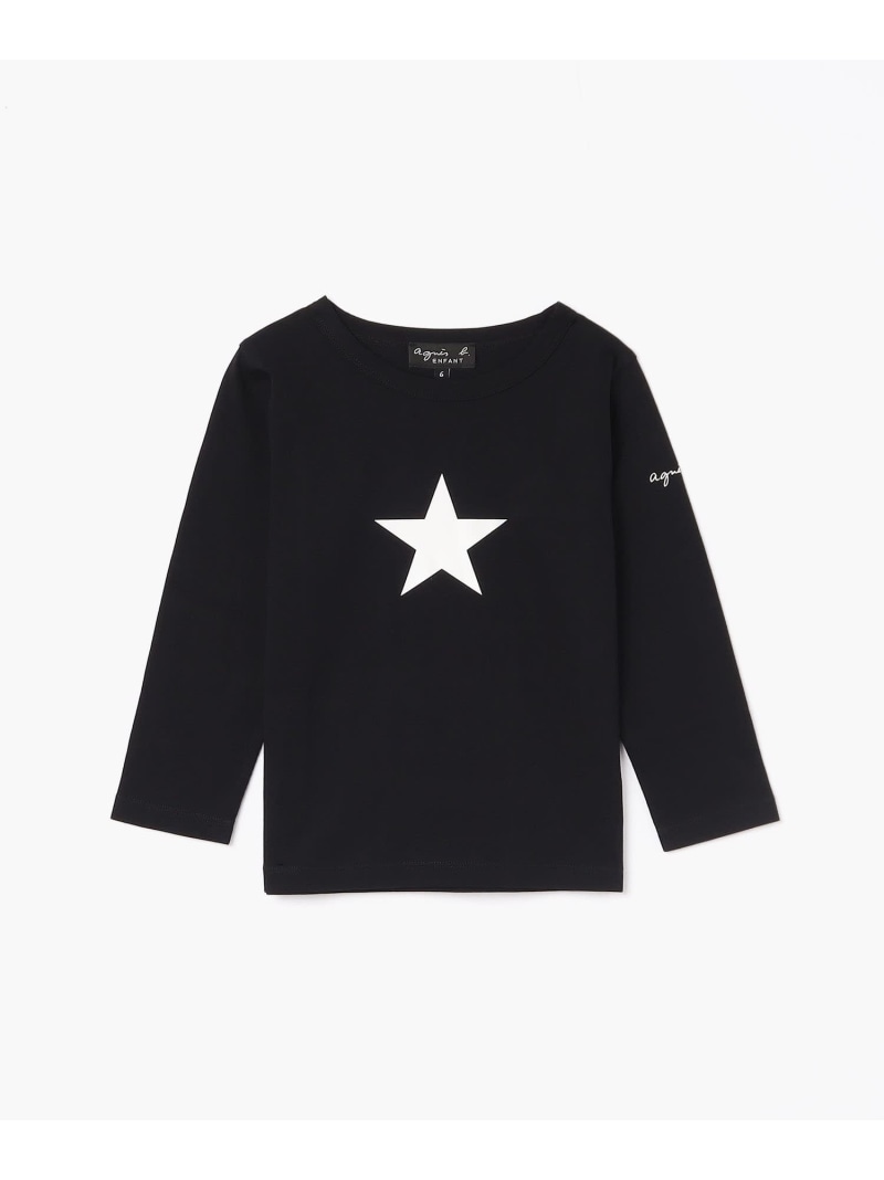 乐天商城 - キッズ コットン アイコニック 長袖 Tシャツ 