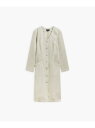 UV06 ROBE ワンピース agnes b. FEMME アニエスベー ワンピース・ドレス シャツワンピース ベージュ【送料無料】[Rakuten Fashion]