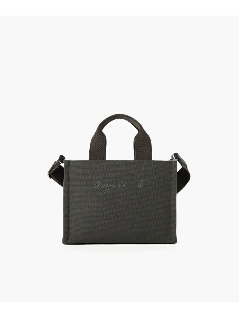 TAS11-01 2wayトートバッグ agnes b. VOYAGE アニエスベー バッグ トートバッグ グリーン【送料無料】[Rakuten Fashion]