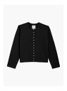 アニエスベー カーディガン レディース M001 CARDIGAN カーディガンプレッション agnes b. FEMME アニエスベー トップス カーディガン ブラック【送料無料】[Rakuten Fashion]