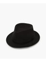 【ユニセックス】GG25 CHAPEAU ハット agnes b. FEMME アニエスベー 帽子 ハット ブラック【送料無料】[Rakuten Fashion...