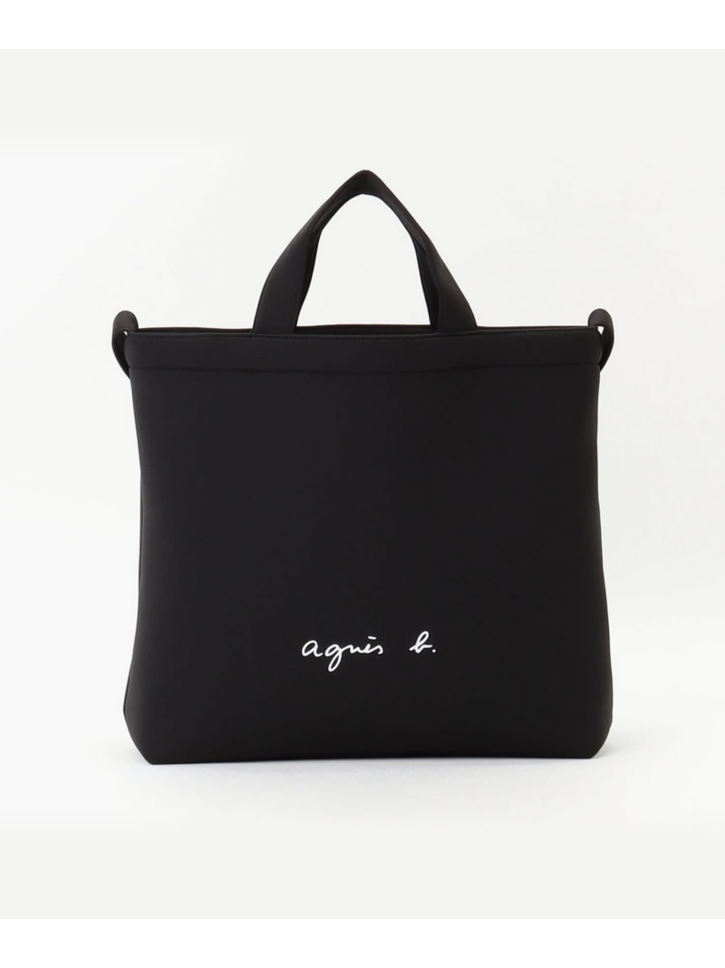 RAS19-02 ショルダーバッグ agnes b. VOYAGE アニエスベー バッグ トートバッグ ブラック【送料無料】[Rakuten Fashion]