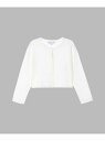 LY83 E CARDIGAN キッズ カーディガン agnes b. アニエスベー トップス カーディガン ホワイト【送料無料】[Rakuten Fashion]