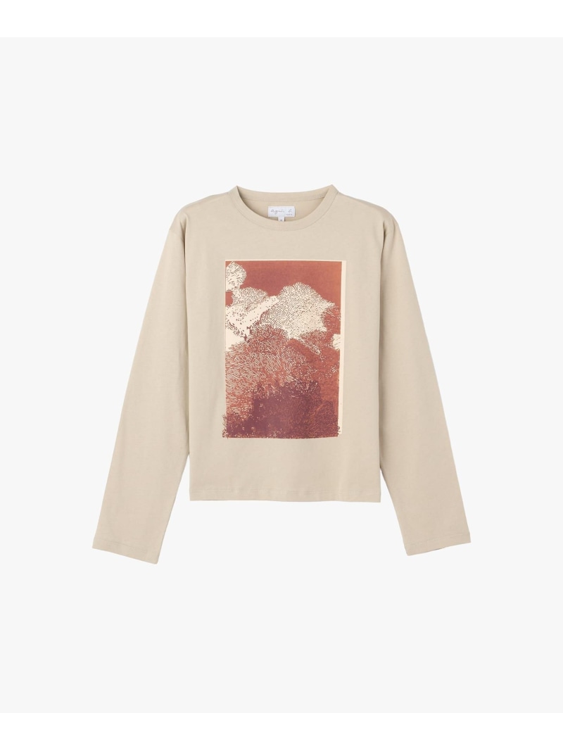 オーガニックコットン 長袖 アーティストTシャツ