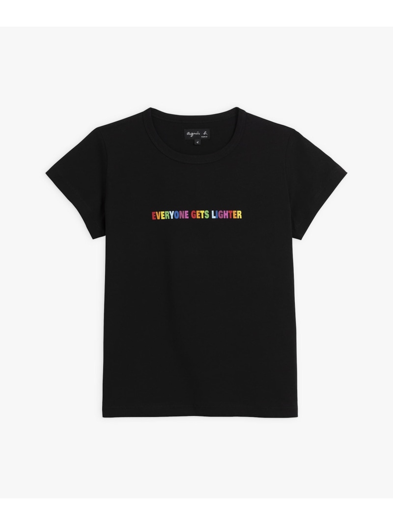 【SALE／40%OFF】SEA4 TS BRANDO Tシャツ agnes b. FEMME アニエスベー トップス カットソー・Tシャツ ブラック【RBA_E】【送料無料】[Rakuten Fashion]