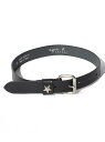 CU01 E CEINTURE レザーベルト agnes b. ENFANT アニエスベー ファッション雑貨 ベルト ブラック【送料無料】[Rakuten Fa...