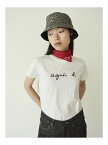 S137 TS ロゴTシャツ agnes b. FEMME アニエスベー カットソー Tシャツ ホワイト【送料無料】[Rakuten Fashion]